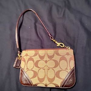 Coach wristlet